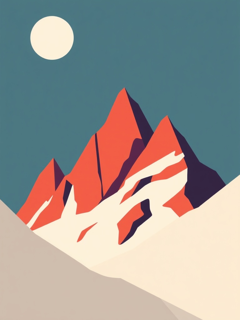 flat illustration style